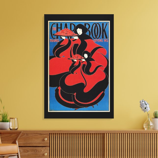Lienzo Día de Acción de Gracias del Libro de Chap de Art  (Insitu (Sala de estar))