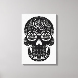 Lienzo Día de la Calavera Muerta