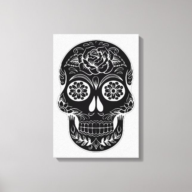 Lienzo Día de la Calavera Muerta (Anverso)