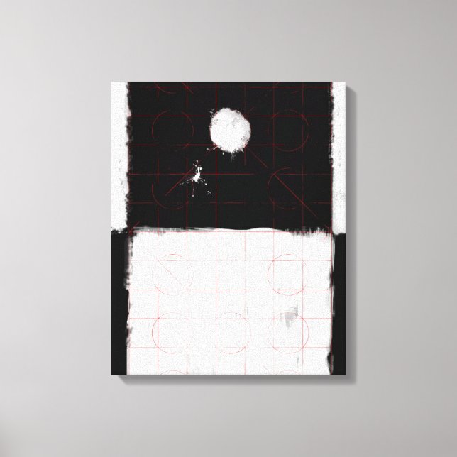 Lienzo Día de la Génesis 1: Luz 2014 (Anverso)