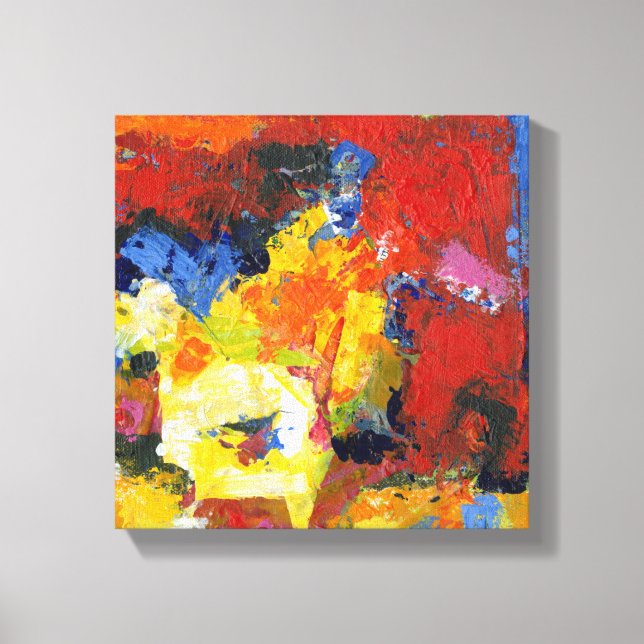 Lienzo Día de la Raza (Anverso)