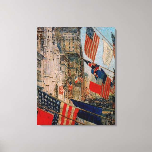 Lienzo Día de los Aliados, mayo de 1917 (Anverso)