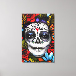 Lienzo Día de los Muertos