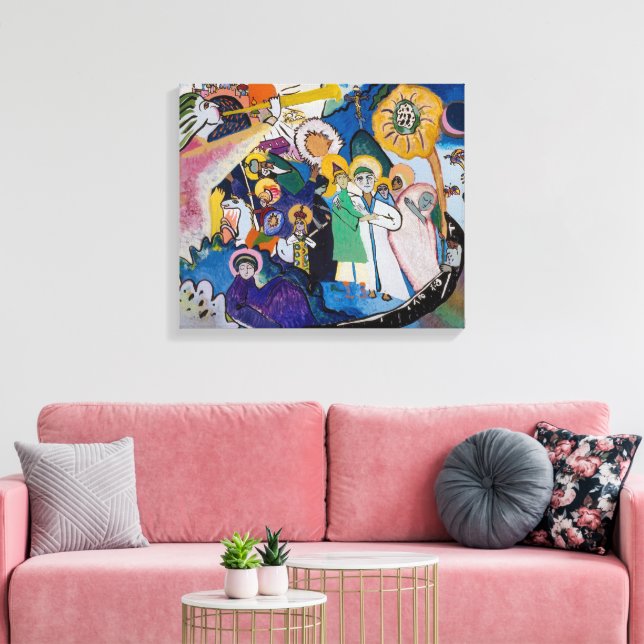 Lienzo Día de Todos los Santos | Kandinsky | (Insitu (Sala de estar))