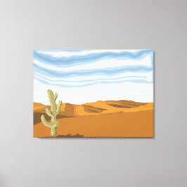 Lienzo Día del Desierto Sunny
