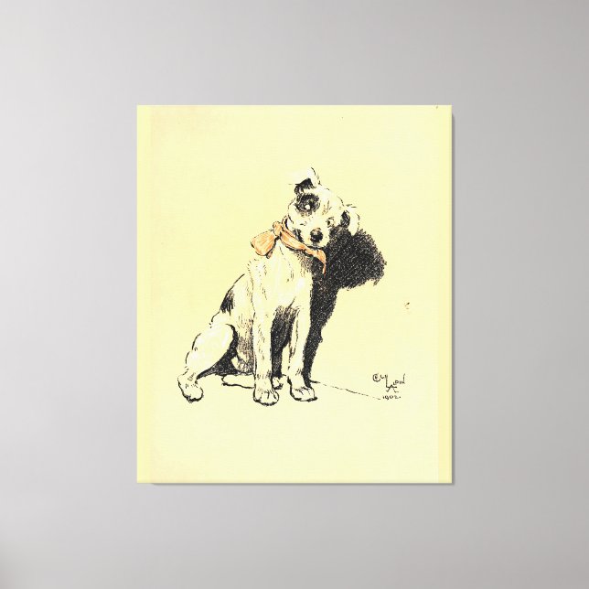 Lienzo Día del perro Pl 02 (1902) Cecil Charles Windsor (Anverso)