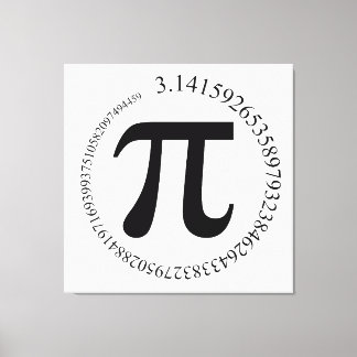 Lienzo Día Pi (π)