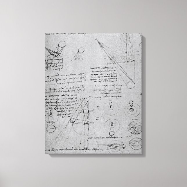Lienzo Diagramas astronómicos del Codex (Anverso)