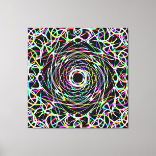 Lienzo Diamante espectral seis