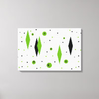 Diamantes verdes retro y Starbursts