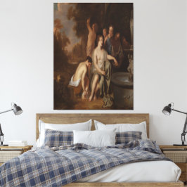 Lienzo Diana and her Nymphs at a Fountain