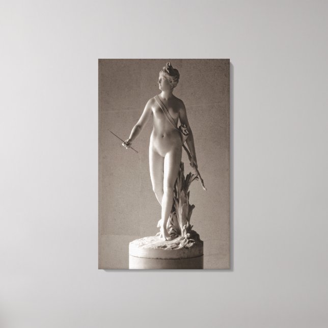 Lienzo Diana la cazadora, 1780 (mármol) (Anverso)