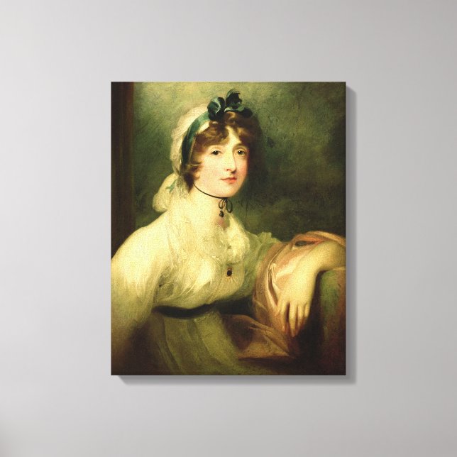 Lienzo Diana Sturt, más tarde Lady Milner, 1800-05 (Anverso)