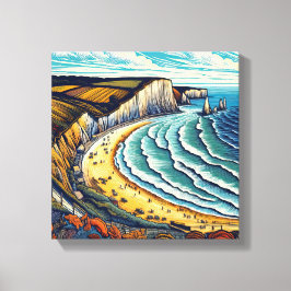 Lienzo Días de espera