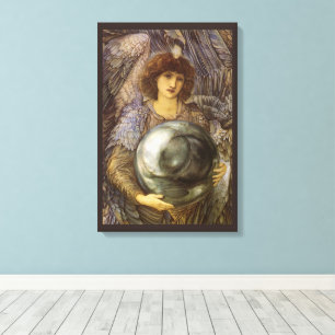 Lienzo Días de la Creación, Primer Día por Burne Jones