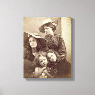 Lienzo Días de verano, c.1866 (impresión del albumen de