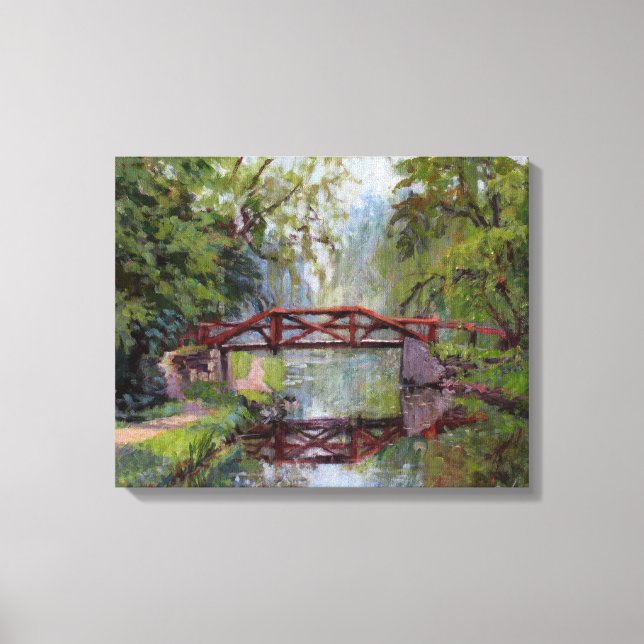 Lienzo Días del condado de Bucks (Anverso)