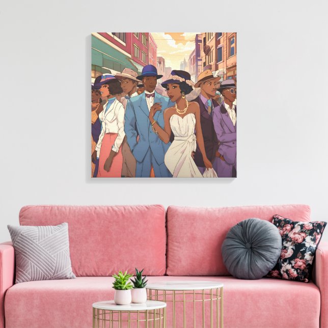 Lienzo Días En El Pasado (Insitu (Sala de estar))