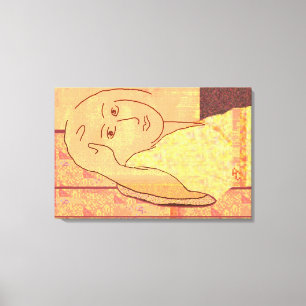 Lienzo Dibujado para Matisse