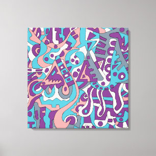 Lienzo Dibujo abstracto moderno