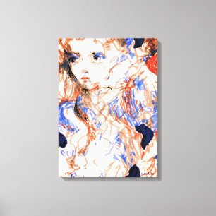 Lienzo Dibujo de la pluma manuscrita Seraph Angel Mythatu