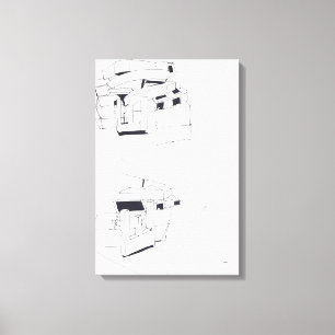 Lienzo Dibujo de los juegos del edificio Jeux de Construc