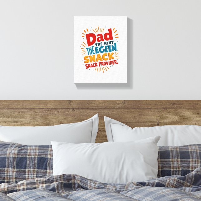 Lienzo Dibujo de pared de proveedor de aperitivos - Impre (Insitu(Dormitorio))