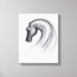 Lienzo Dibujo original 1 año de caballo Zodiac Canvas imp