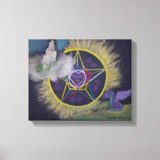 Lienzo Dibujo pastel de Avalon Rising