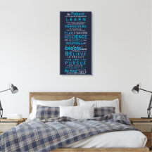 Dichos Positivos Motivacionales, Eléctrico, Azul M