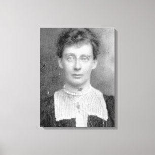 Lienzo Dickinson violeta