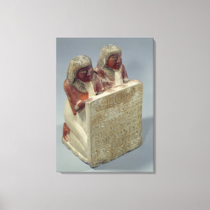 Lienzo Didi y Pendua que ofrecen un himno a dios del sol