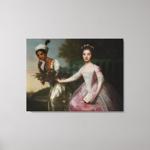 Lienzo Dido Elizabeth Belle y Lady Murray