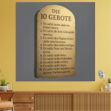 „Die 10 Gebote – Gottes Weisung in Stein“