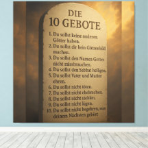 „Die 10 Gebote – Gottes Weisung in Stein“
