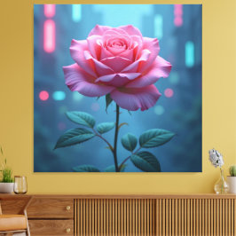 Lienzo „Die Sprache der Rose – Symbol der Liebe“