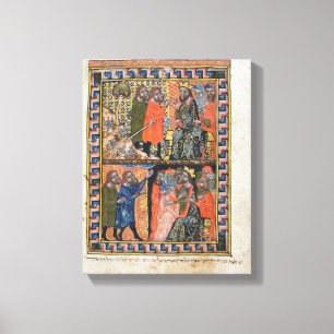 Lienzo Diez plagas de Egipto TtoB; la plaga de