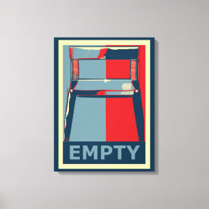 Lienzo Difícil para la presidencia de Obama Divertido pol