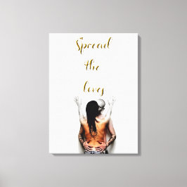 Lienzo Difundir los amores