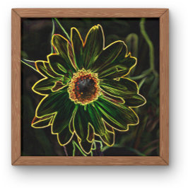 Lienzo Digitale Kunst Leinwand Neon Natur