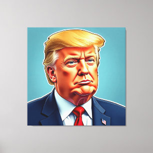 Lienzo Dignificado Trump
