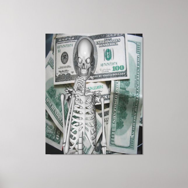 Lienzo Dinero (Anverso)