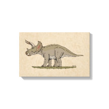 Dinosaurio Cretácico Triceratops