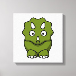 Lienzo Dinosaurio Personalizado lindo