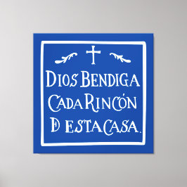 Lienzo Dios bendiga cada rincón
