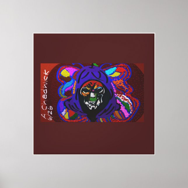 Lienzo Dios del Renacimiento (Anverso)
