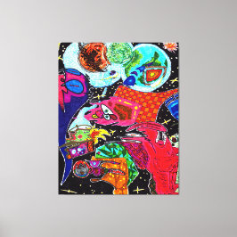 Lienzo Dios está en los detalles #14