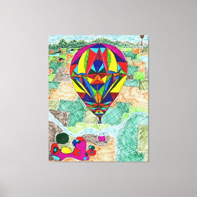 Lienzo Dios está en los detalles #17 (Anverso)