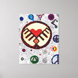 Lienzo Dios está en los detalles #2