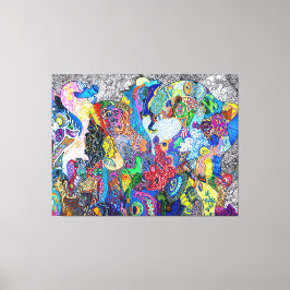 Lienzo Dios está en los detalles #20